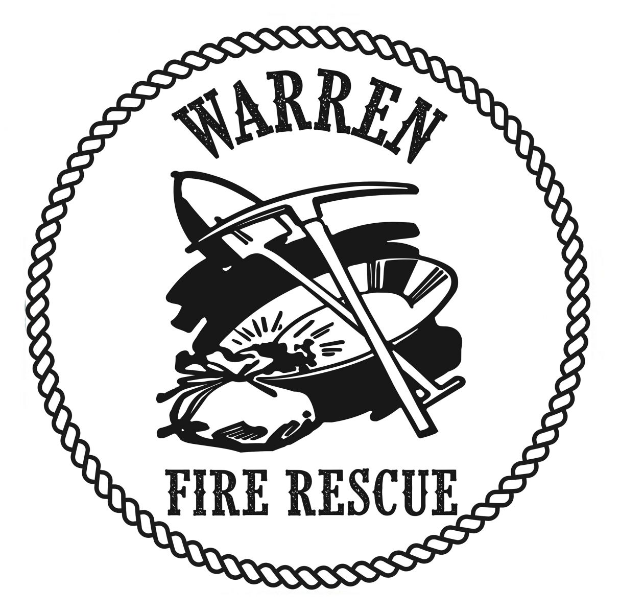warren fire rescue logo